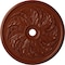 Ekena Millwork Sellek Ceiling Medallion (Fits Canopies up to 9"), Hand-Painted Firebrick, 42 1/8"OD x 1 7/8"P CM42SKFIF - alternate 1